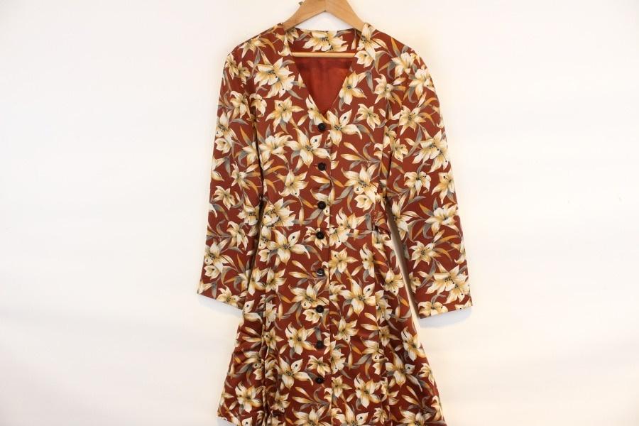LAUTREAMONT 로트레아몽 vintage flower pattern onepiece 2