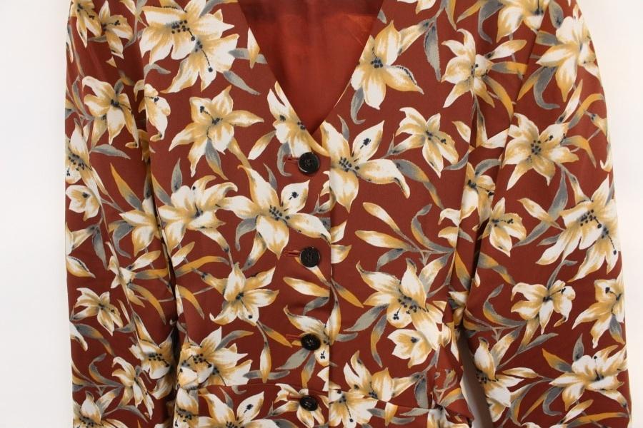 LAUTREAMONT 로트레아몽 vintage flower pattern onepiece 5