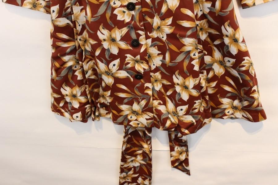 LAUTREAMONT 로트레아몽 vintage flower pattern onepiece 7