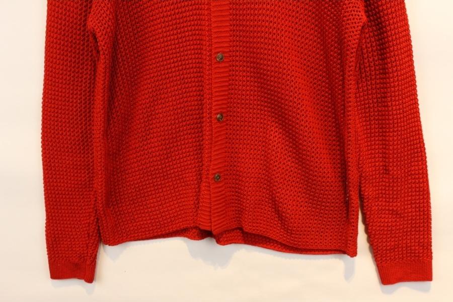 WEGO red punching cardigan (미사용품) 6