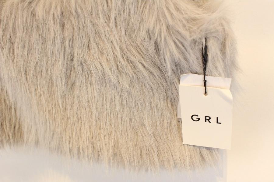 GRL fake fur bustier (미사용품) 8