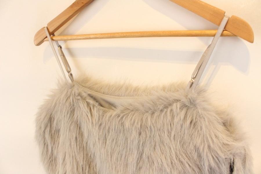 GRL fake fur bustier (미사용품) 7