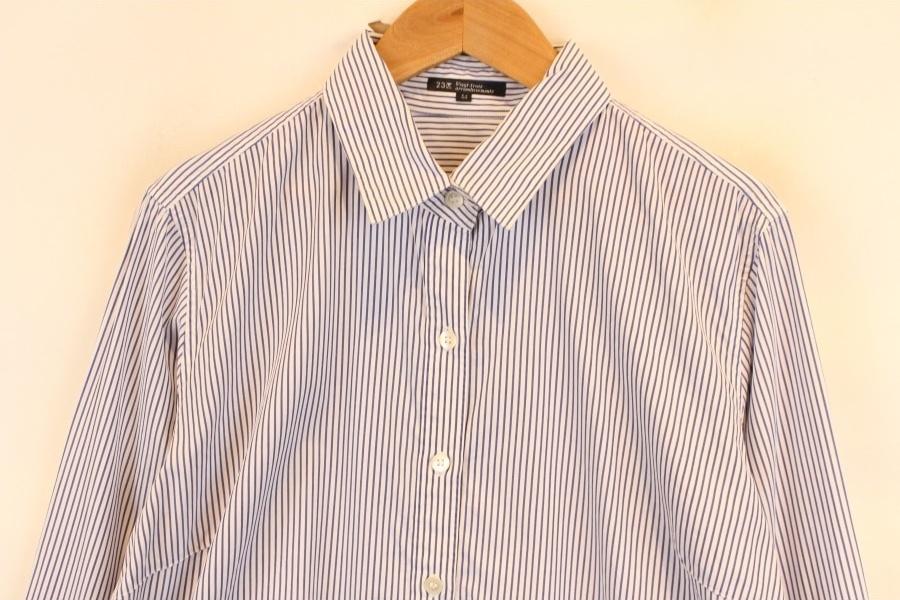 23RN vingt-trois cotton stripe shirts 4