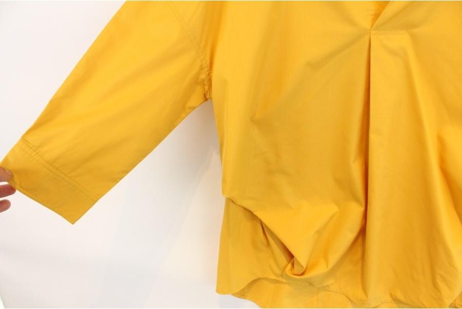 CECIL McBEE 세실맥비 cotton poly Yellow blouse 8