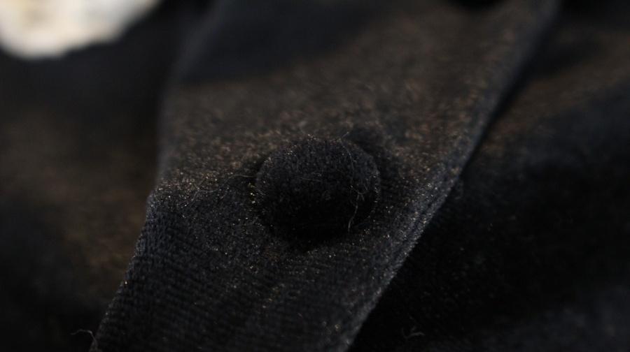 Holly Jelly cotton lace collar black blouse 11