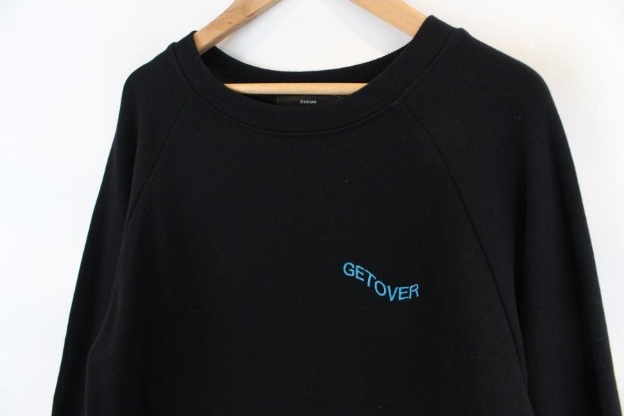 Kastane 카스타네 cotton100% stitch point black top 9