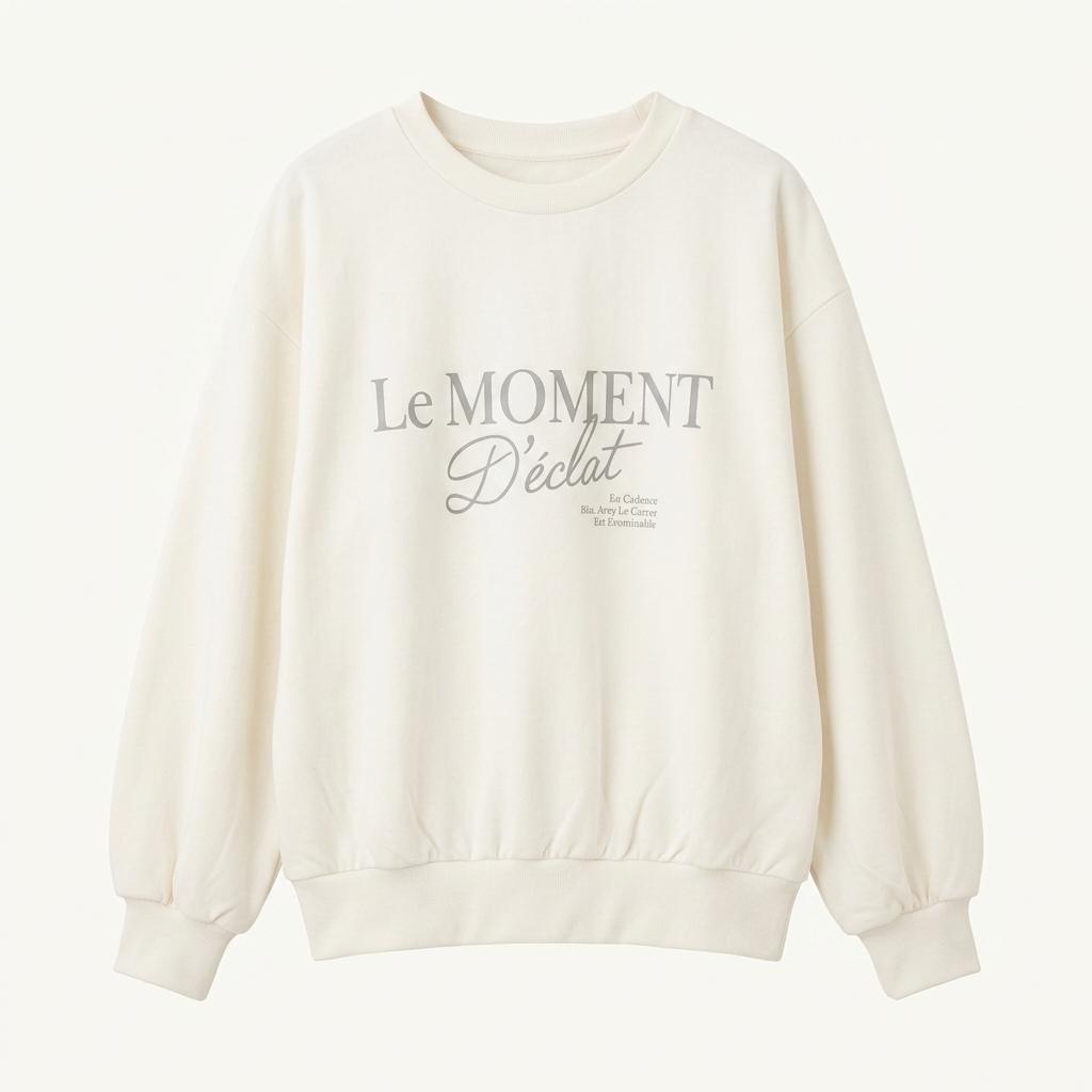 KHALITA white tulle Design printing top 1