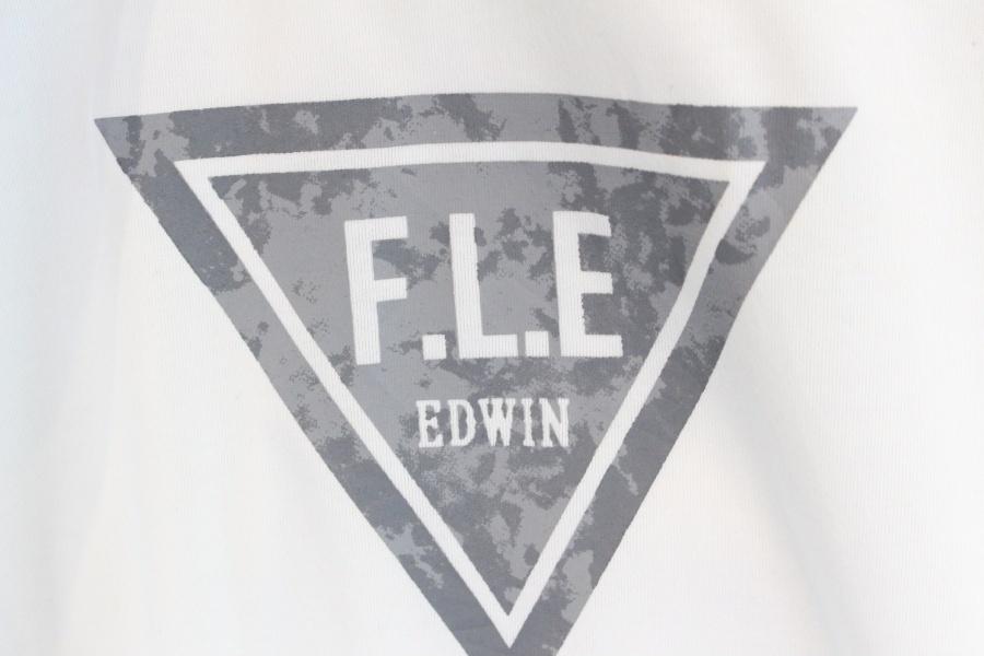 F.L.E EDWIN 에드윈 Logo printing 1/2 top 3