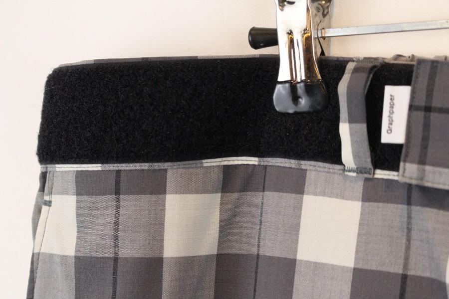 Graphapaper wool100% check chef pants 그라프페이퍼 셰프 3