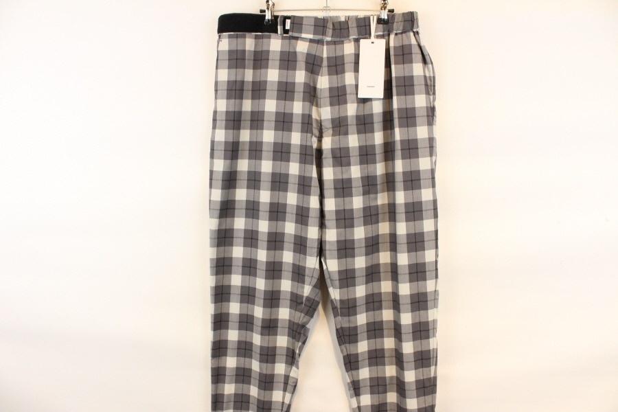 Graphapaper wool100% check chef pants 그라프페이퍼 셰프 2