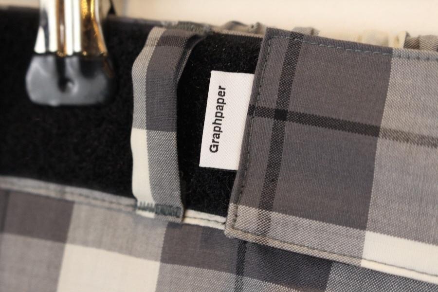 Graphapaper wool100% check chef pants 그라프페이퍼 셰프 9