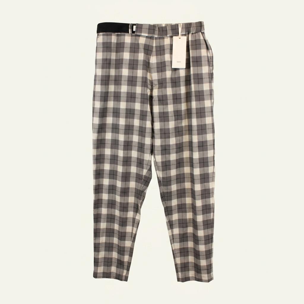 Graphapaper wool100% check chef pants 그라프페이퍼 셰프 1
