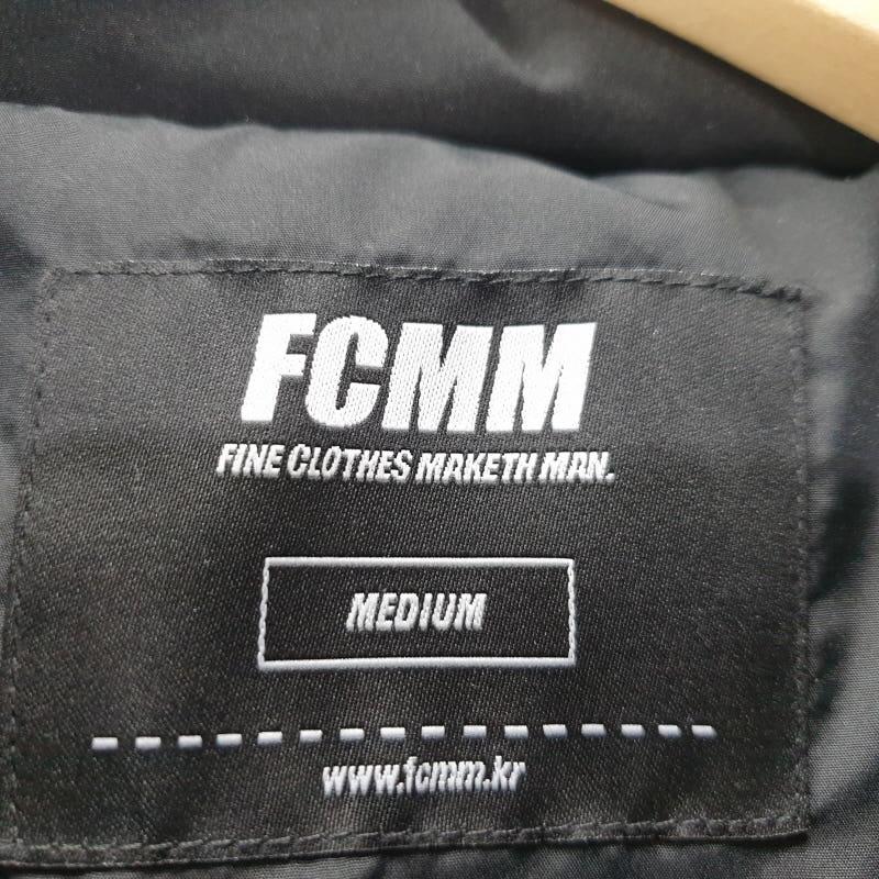 여M/FCMM 블랙 다운 푸퍼 하프 점퍼 XA0036 7