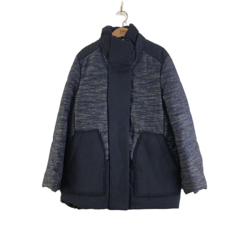 여42SIZE/시슬리 네이비 패딩 점퍼 XA0106 2