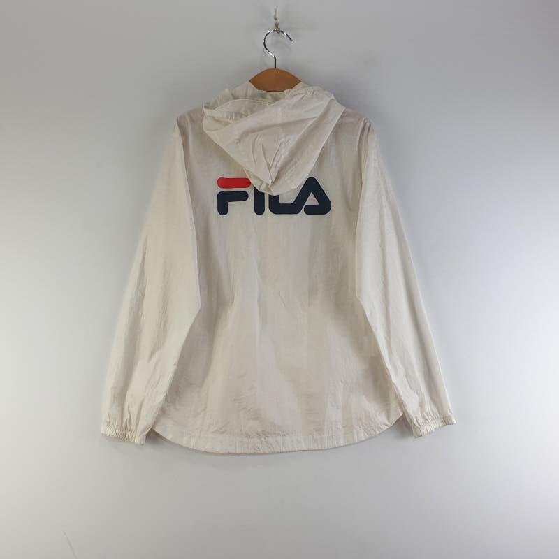 아동150/FILA 화이트 바람막이 자켓 XA0110 3