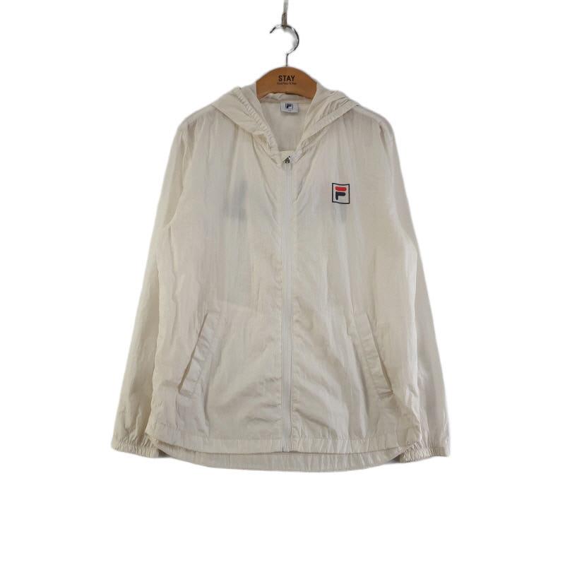 아동150/FILA 화이트 바람막이 자켓 XA0110 2