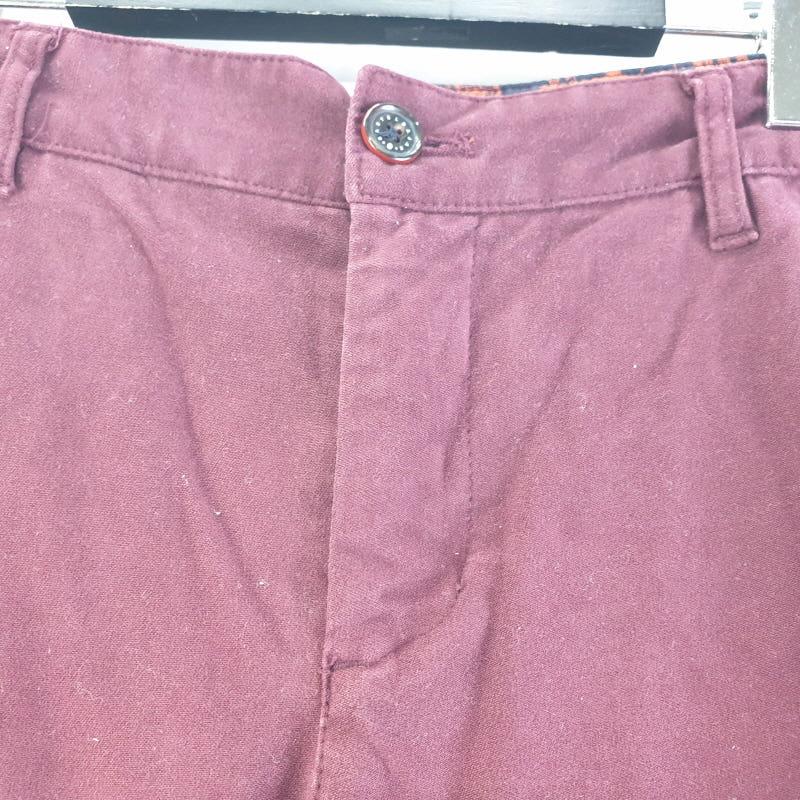 남32인치/까스텔바작 버건디 팬츠 XA0175 4