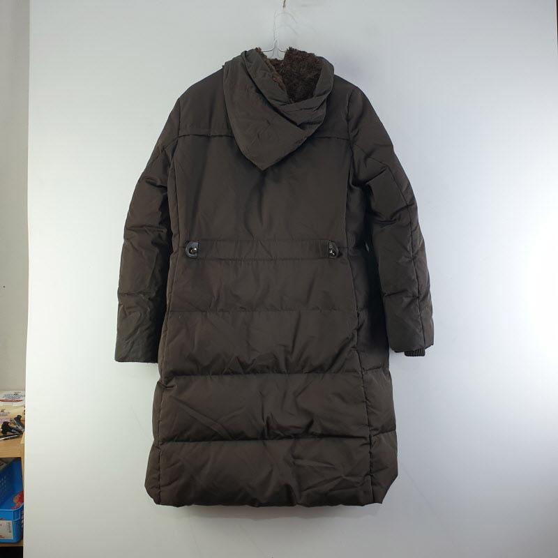 BCBG 여88-160 오리털 브라운 롱패딩 L2301 3