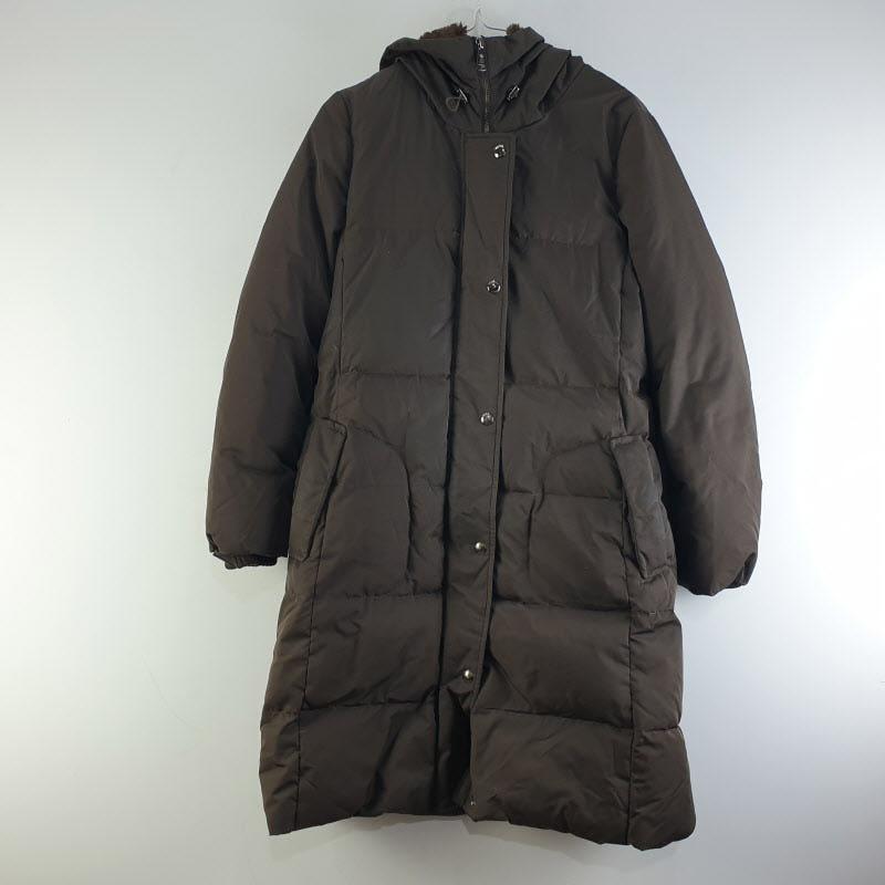 BCBG 여88-160 오리털 브라운 롱패딩 L2301 2