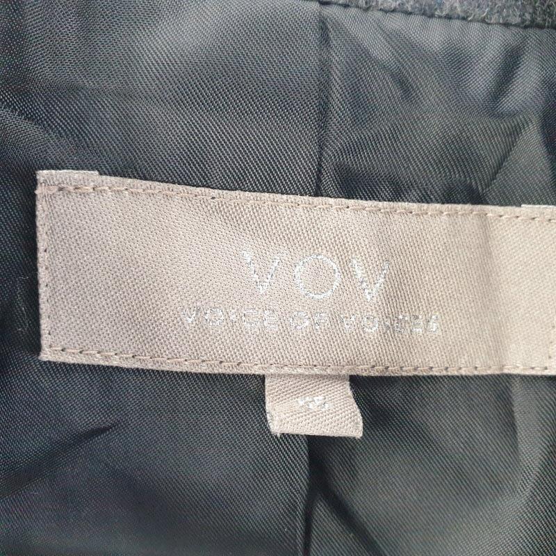 VOV 여82-160 그레이 투버튼 롱코트 L2386 5