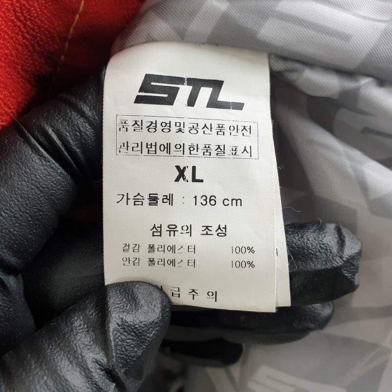 STL 남XL 레드 체크 보드 스키복 점퍼 L2901 7
