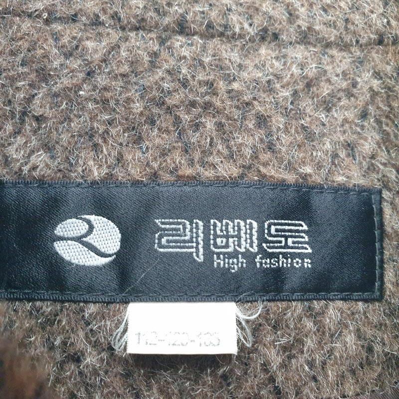 리베도 여112-165 브라운 A라인 롱코트 L3815 5