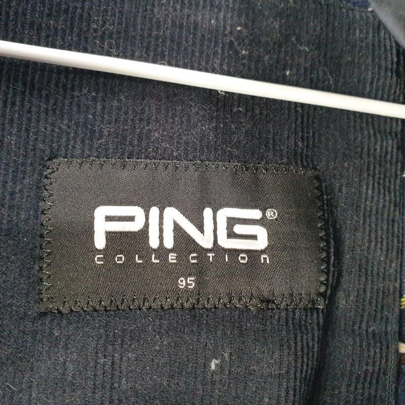 PING 여95 네이비 퀼팅 누빔 자켓 L8909 5