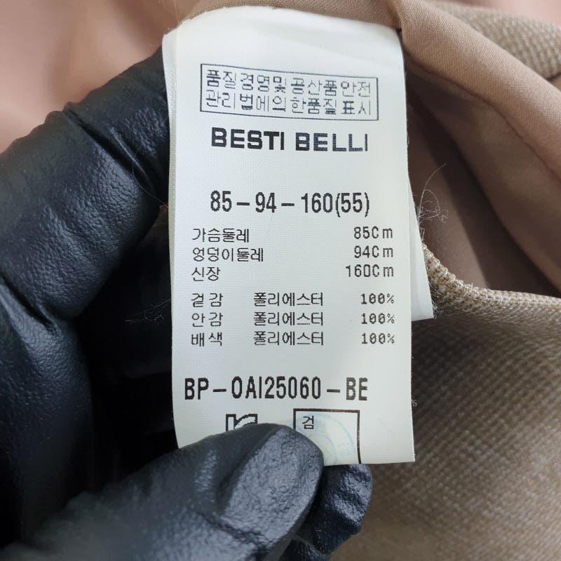 베스띠벨리 여85-160 베이지 원피스 L8925 7