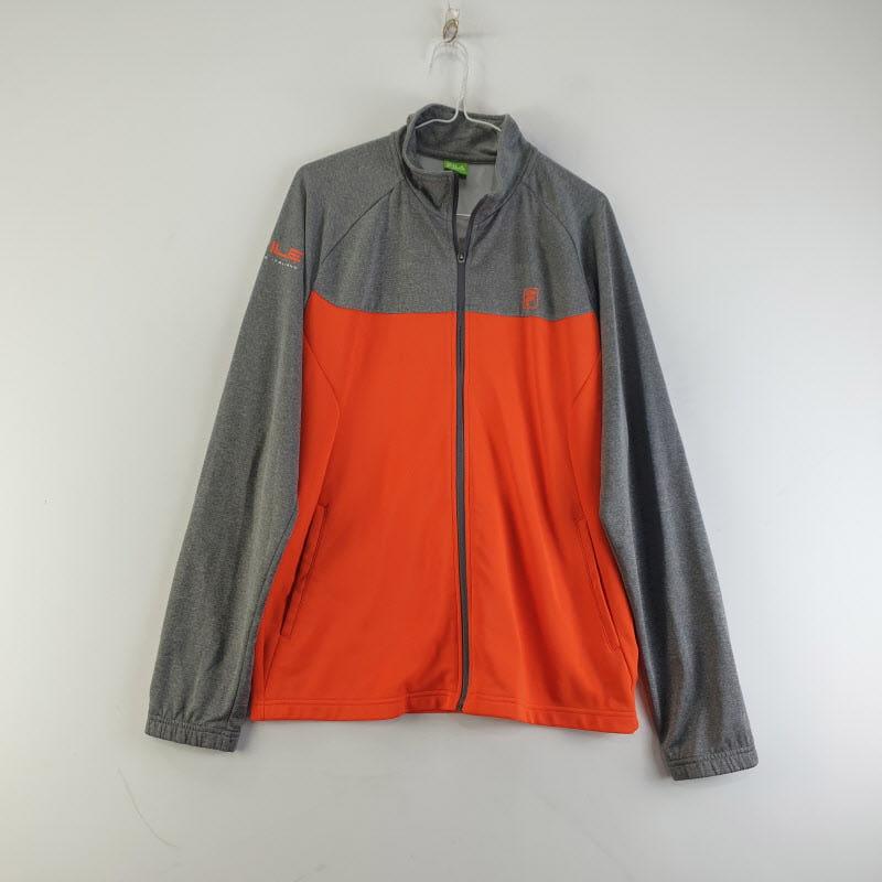 FILA 남100 트레이닝 배색 집업 자켓 L8952 2