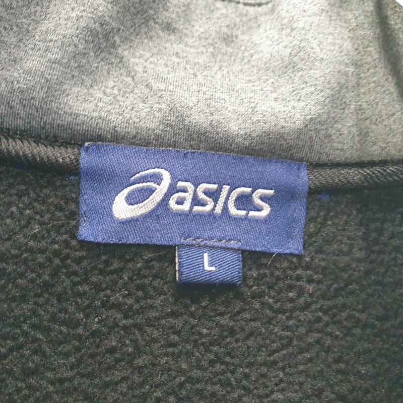 아식스 남L 블랙 기모 트랙탑 자켓 L8988 5