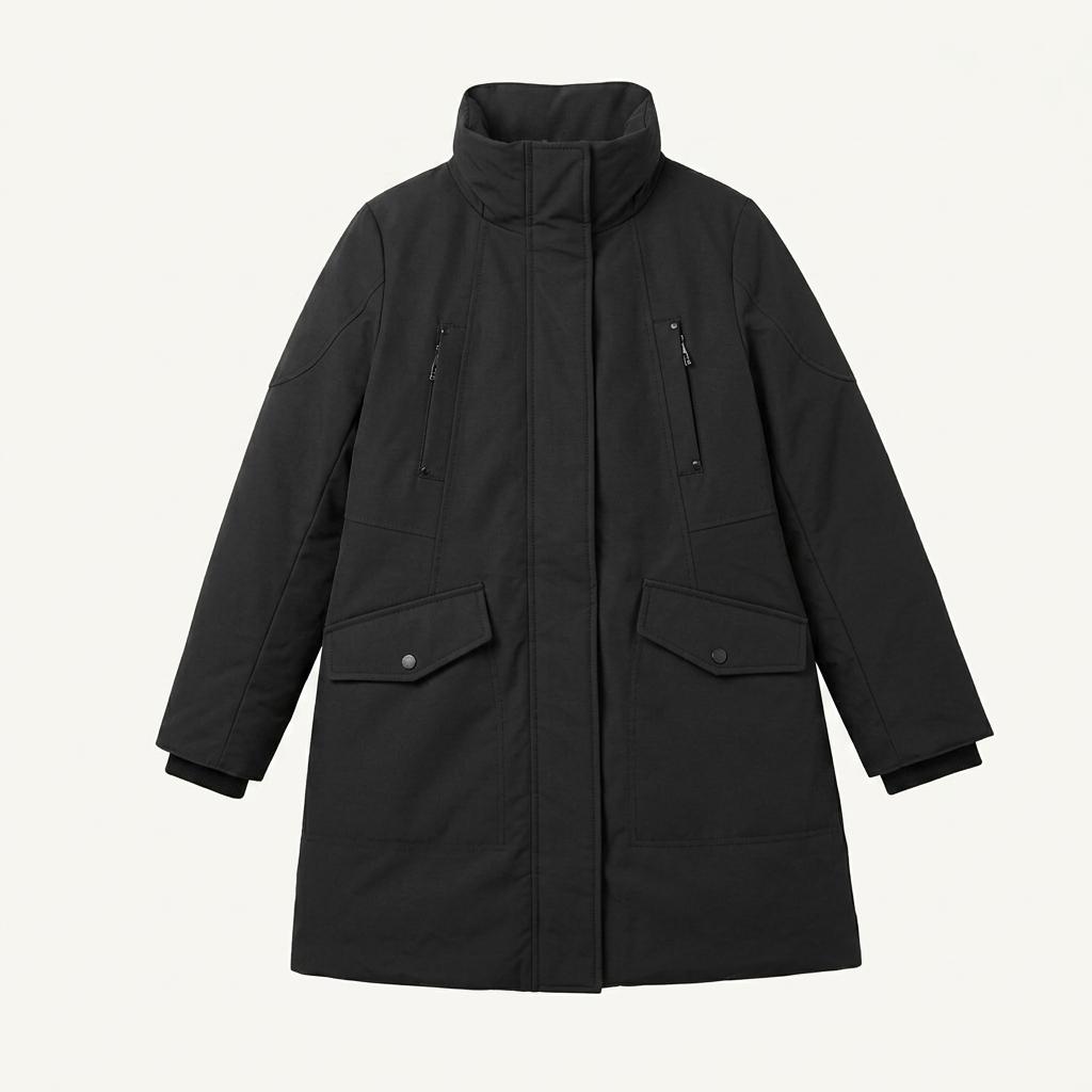KIRSH 여성1SIZE 블랙 후드 점퍼 M0210 1
