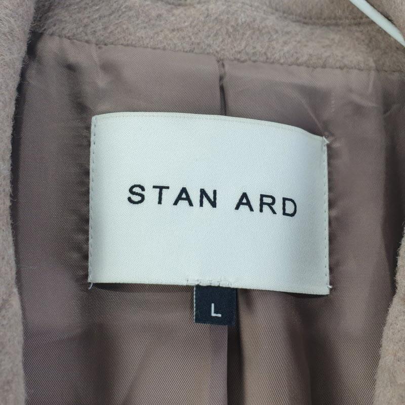 STANARD 여성L 모카베이지 롱코트 M0247 5