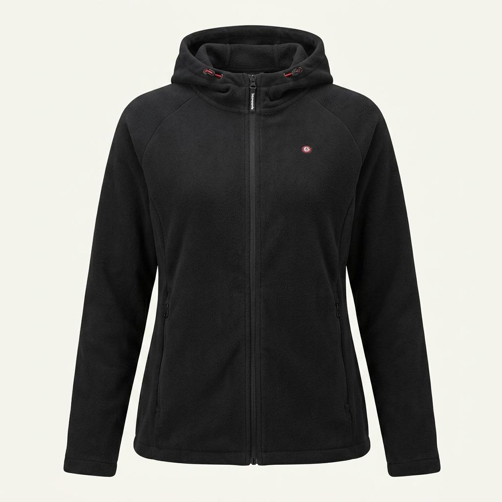 JAMBRELLA 남성105 블랙 플리스 집업 M0266 1