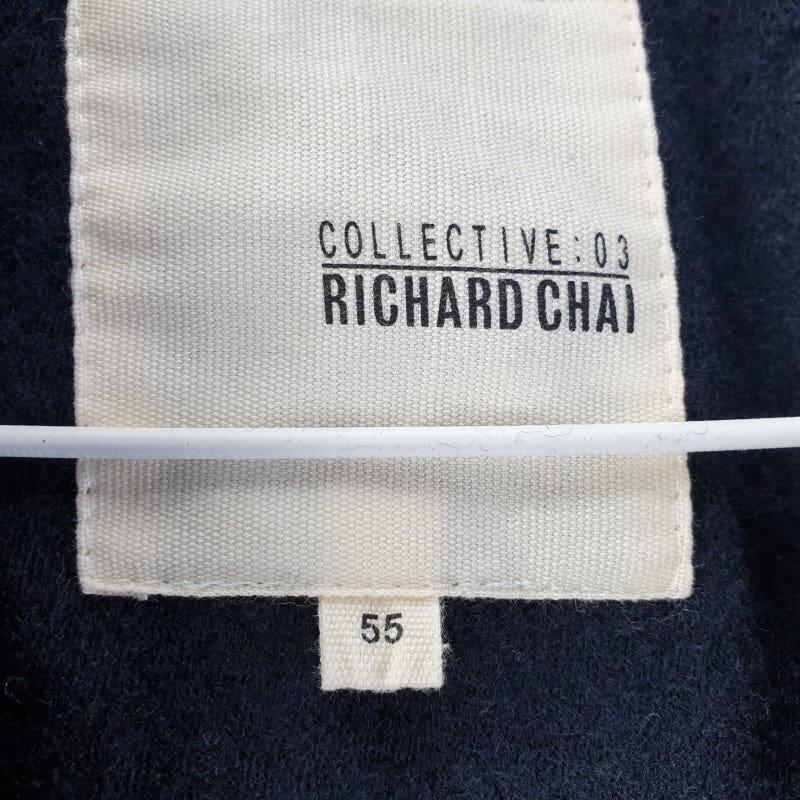 RKCHARDCHAI 여성85 네이비 롱코트 M0711 5