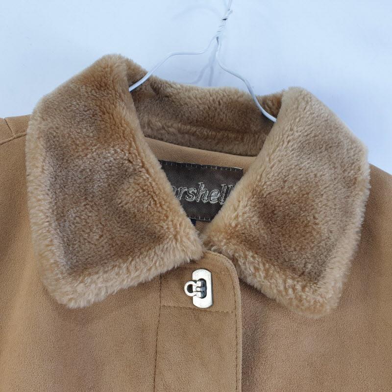 MARSHELL 여성88SIZE 베이지 무스탕 M0780 4