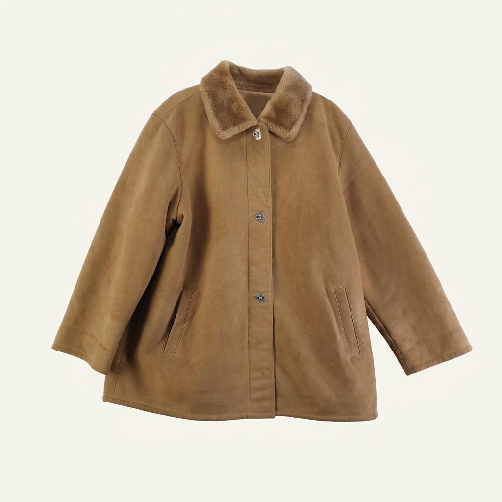MARSHELL 여성88SIZE 베이지 무스탕 M0780 1