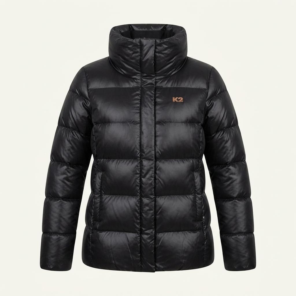 K2 여성95 구스다운 블랙 패딩 점퍼 M1025 1