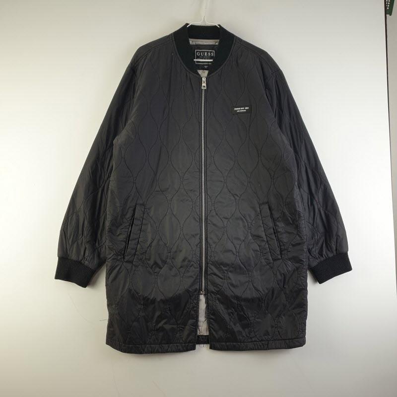 GUESS 남성XL 블랙 퀼팅 롱자켓 M1070 2