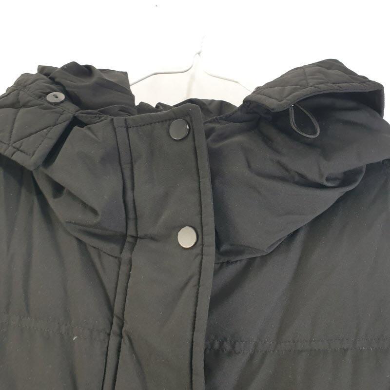 RRIG 여성90-160 블랙 구스다운 롱패딩 M1085 4