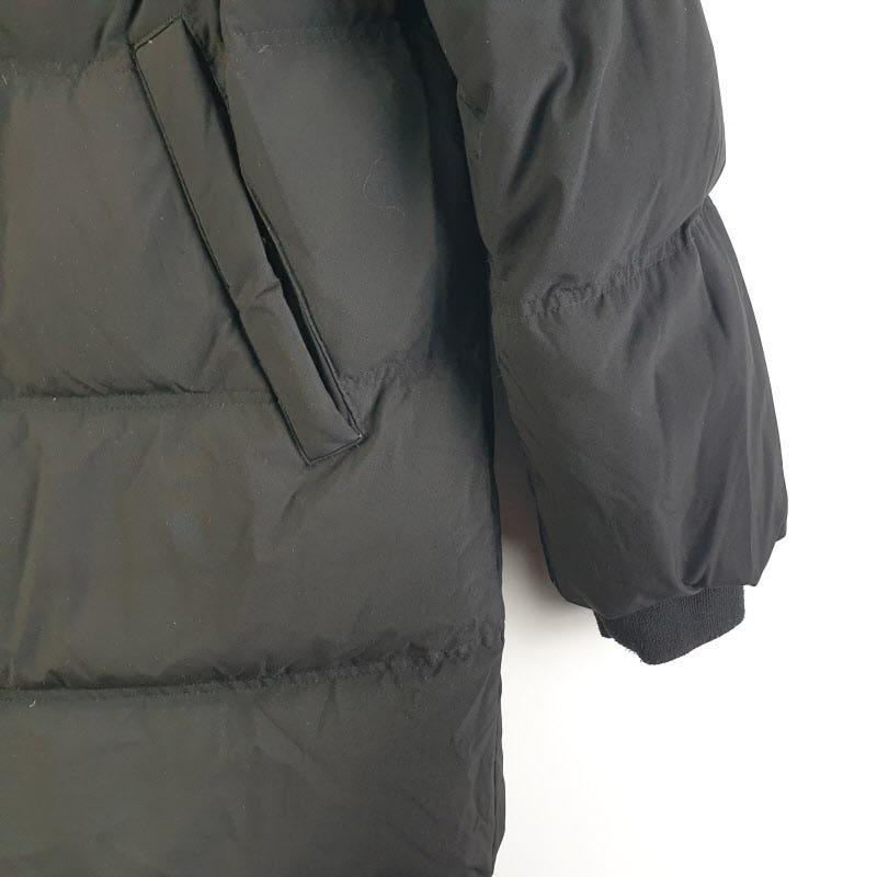RRIG 여성90-160 블랙 구스다운 롱패딩 M1085 6