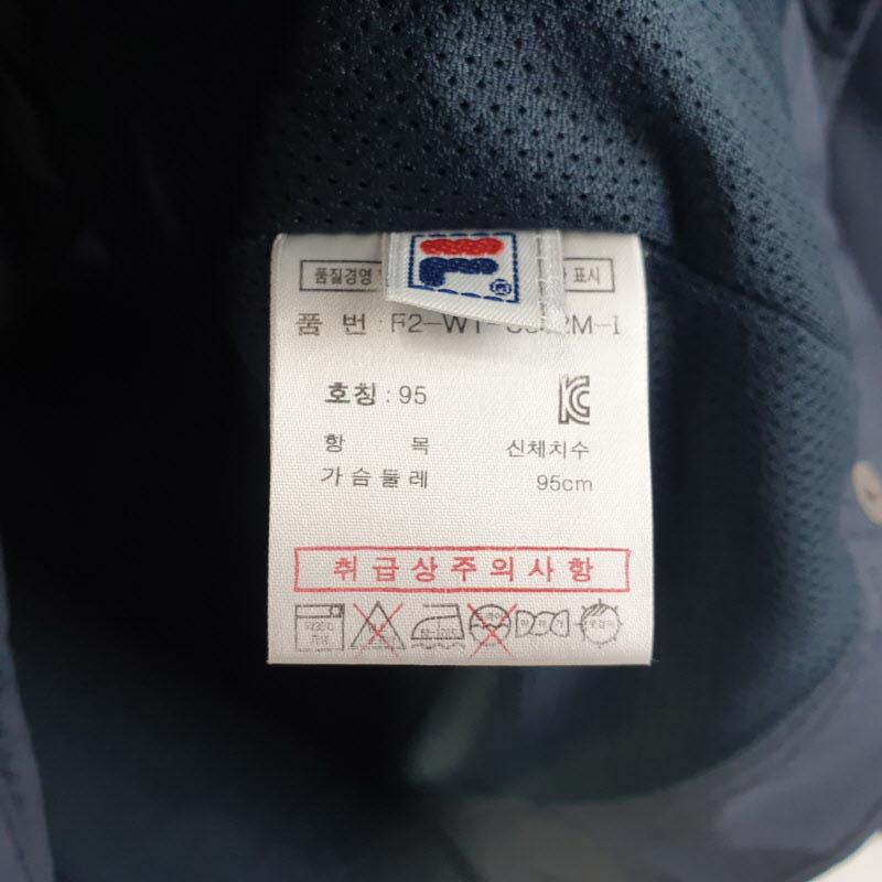 FILA 남성95 블랙 아우터 수트 자켓 M1139 7