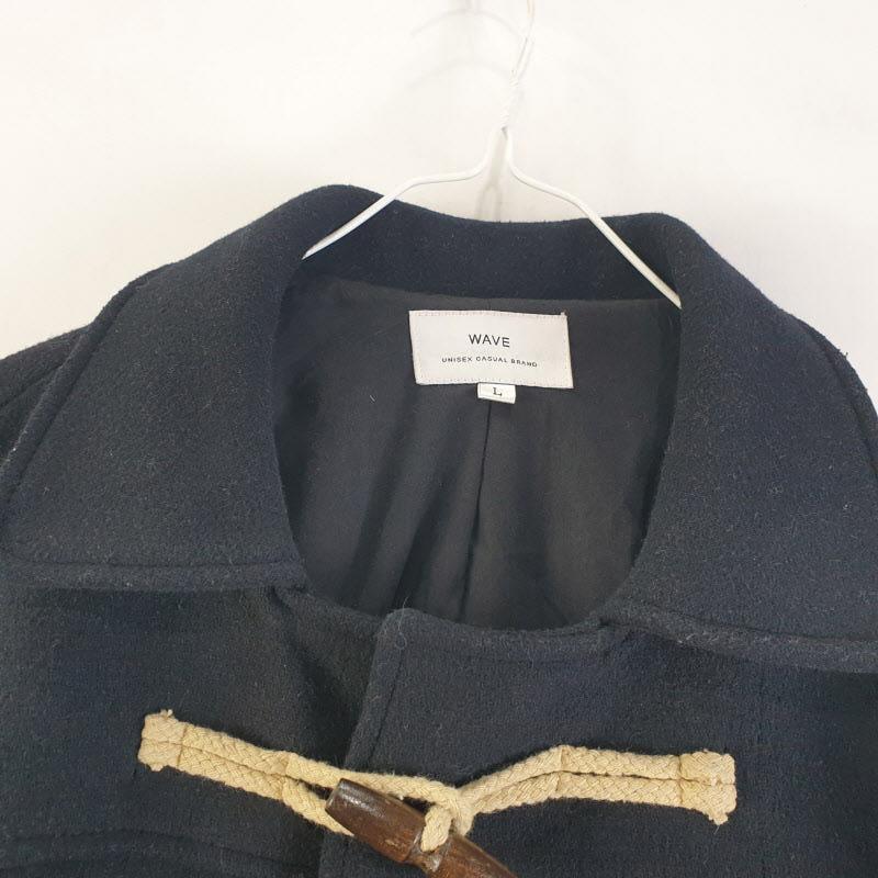WAVE 남성L 네이비 떡볶이 코트 M1151 4