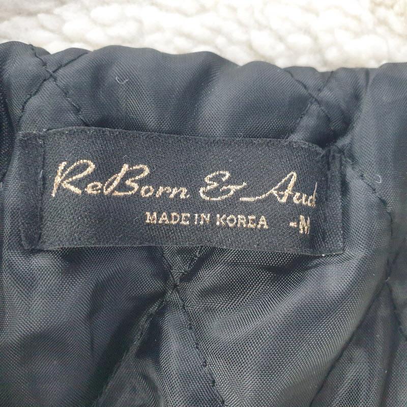 REBORN 남성M 블랙 기모 스웨이드 자켓 M1152 5