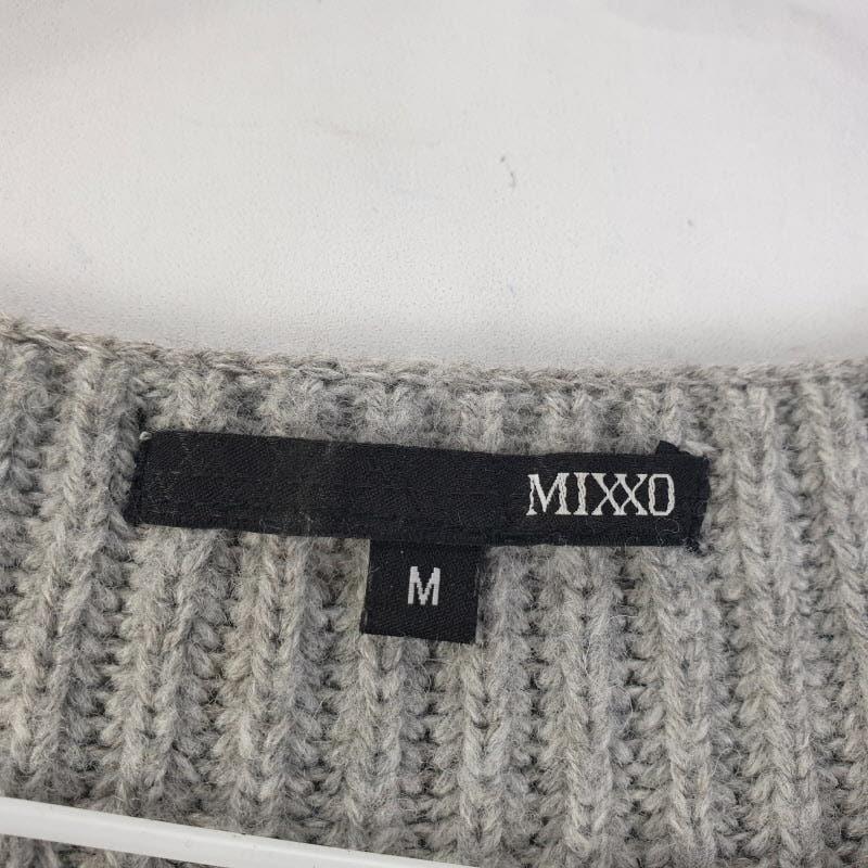 미쏘 여성M 그레이 니트 라운드 조끼 M1177 5