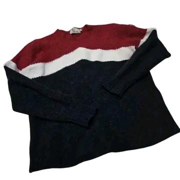 Moncler 몽클레르 삼색 배색 니트 4
