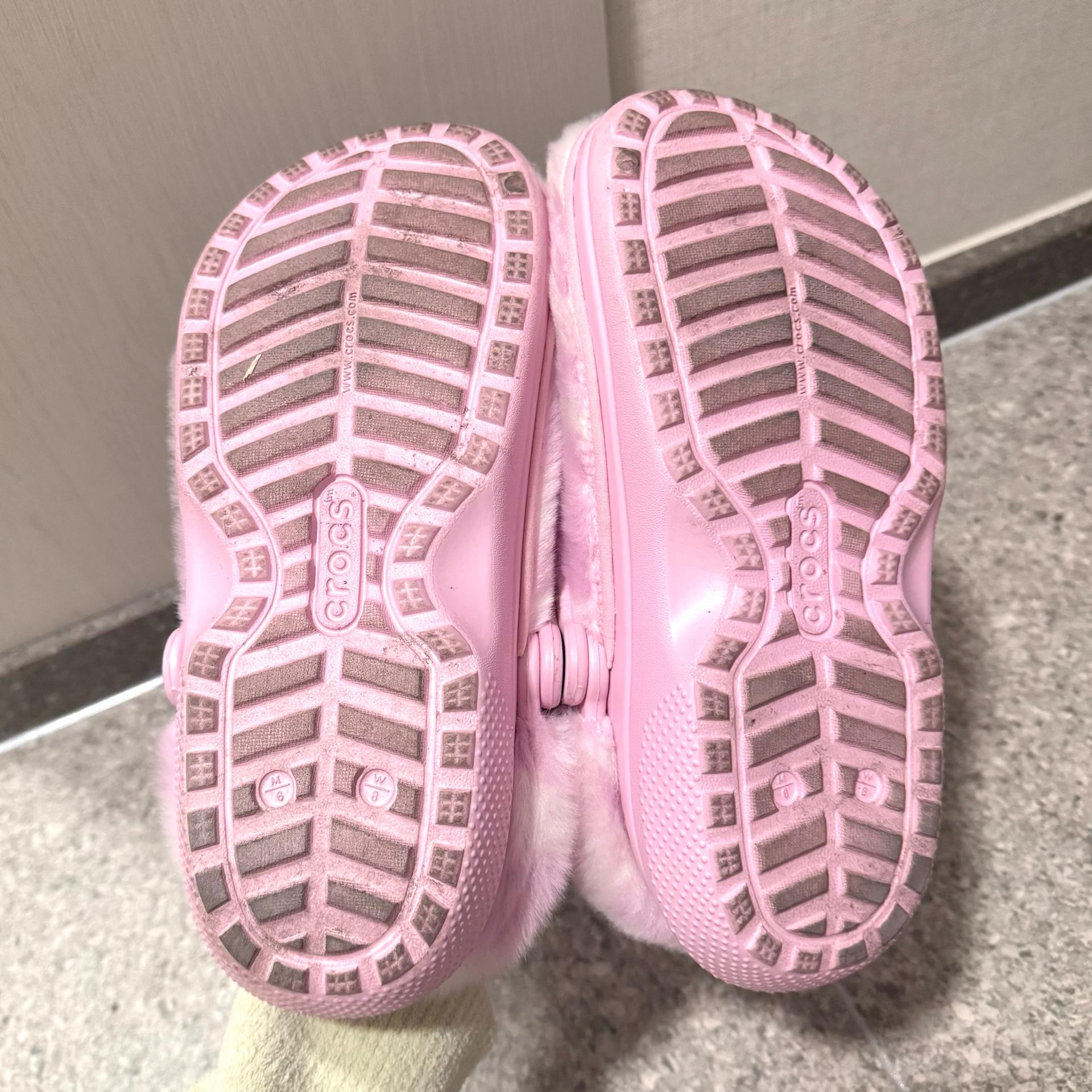 (245) 크록스 퍼슈어 발레리나 핑크 5