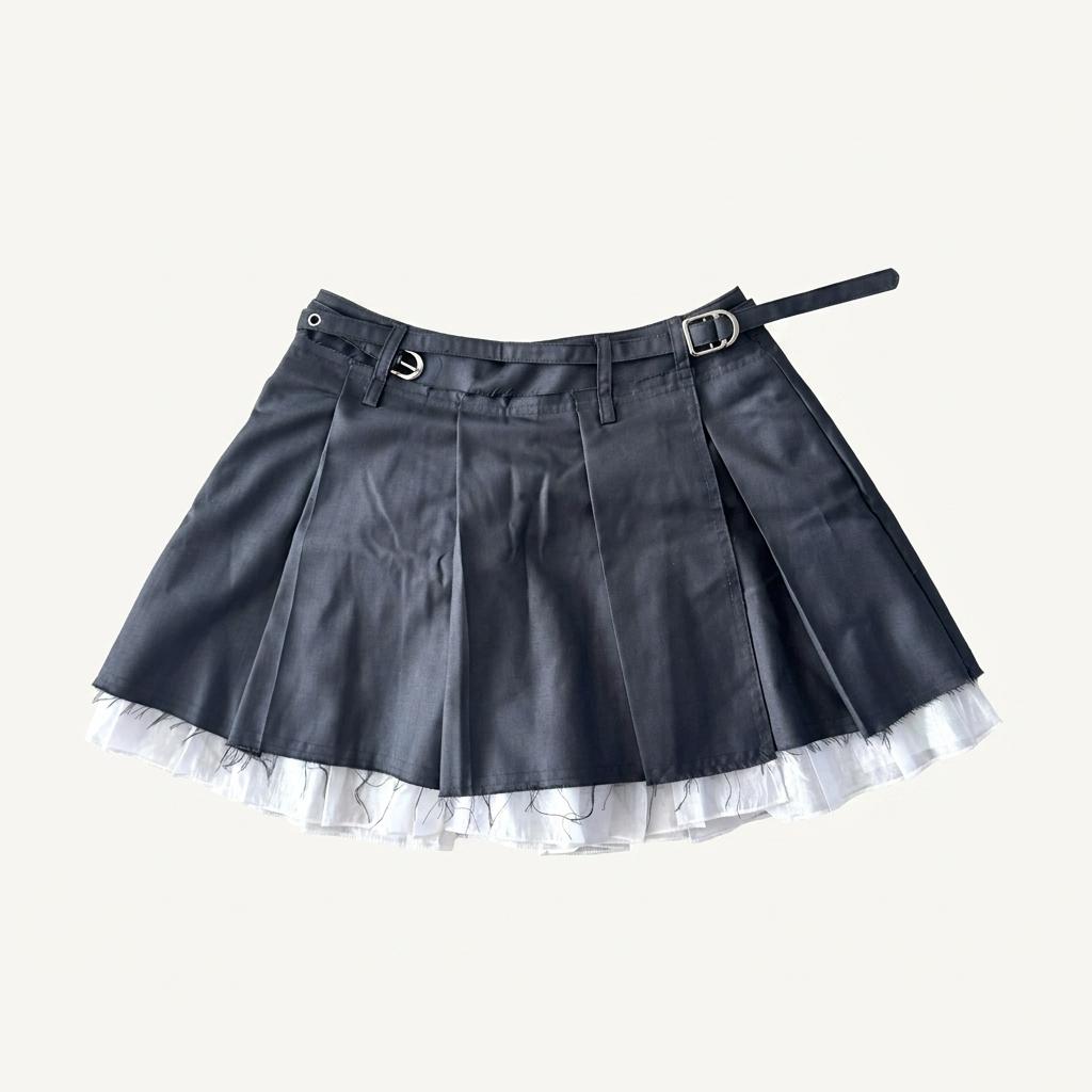 (s) 에잇세컨즈 레이어드 플리츠 스커트 1