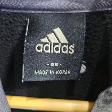 아디다스 그레이/블랙 바람막이 자켓 95 4