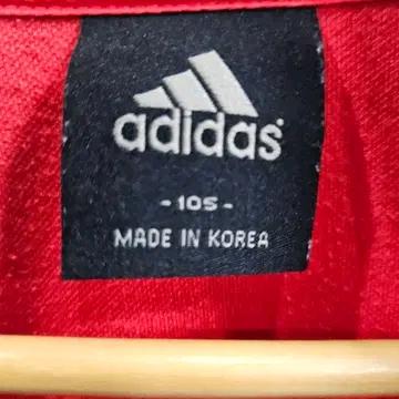아디다스 빨간색 3선 트랙탑 105 4