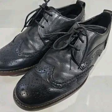 락포트 블랙 남성 브로그 윙팁 구두 250(175) 2